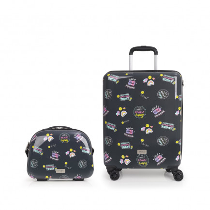 Listos para salir a ver mundo con las nuevas maletas Gabol x Mr. Wonderful  #mrwonderfulshop #travel #maletas #viaja…