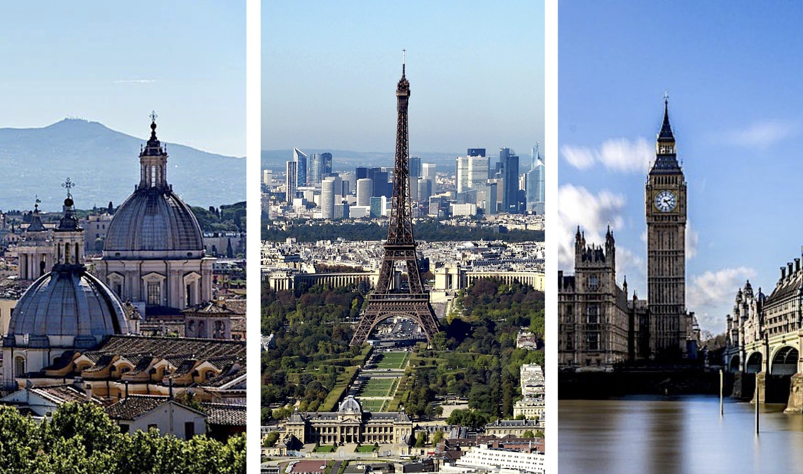 Paris, London, Rome. How much does it cost moving there?
