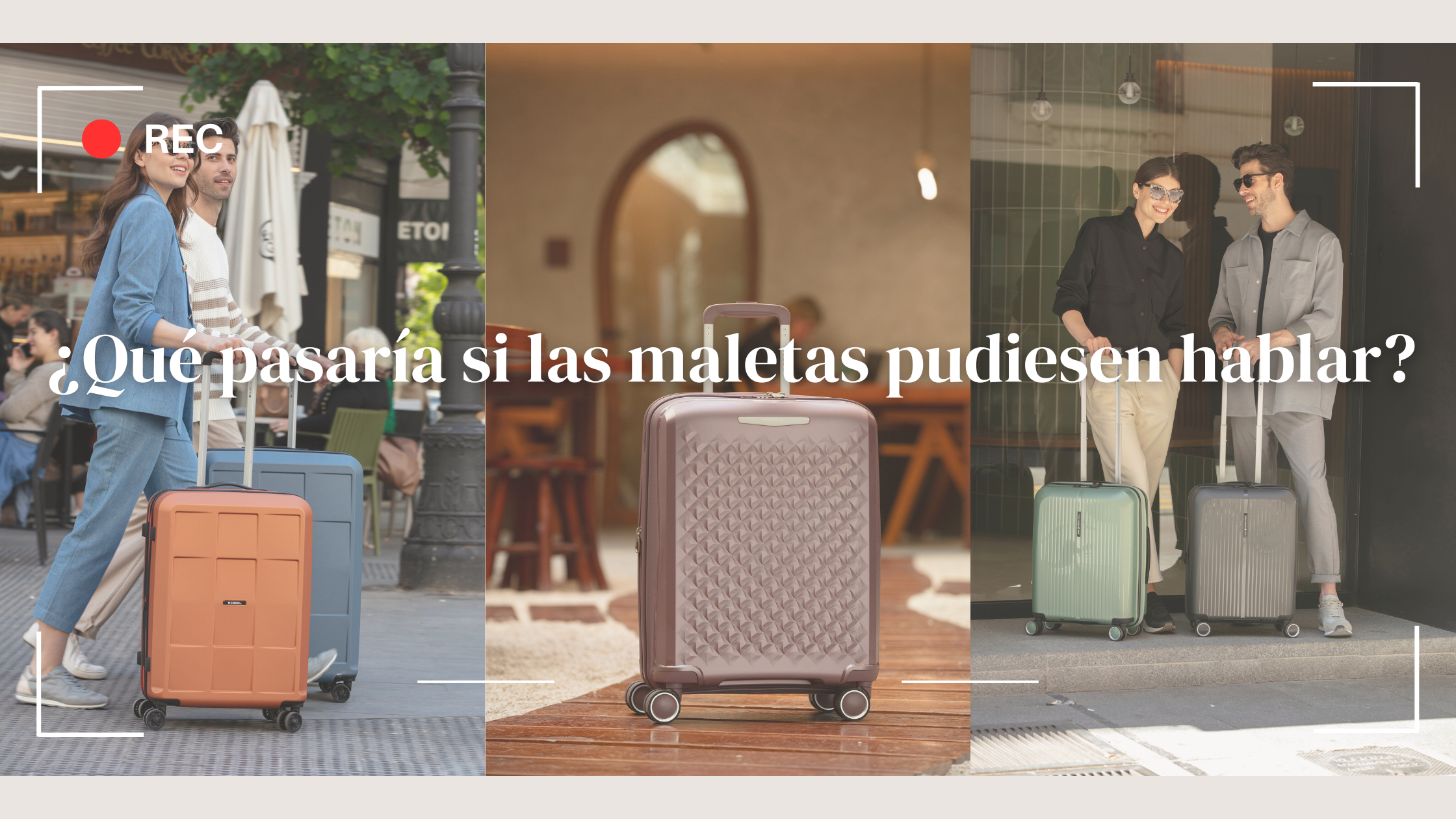 ¿Qué pasaría si las maletas pudiesen hablar?